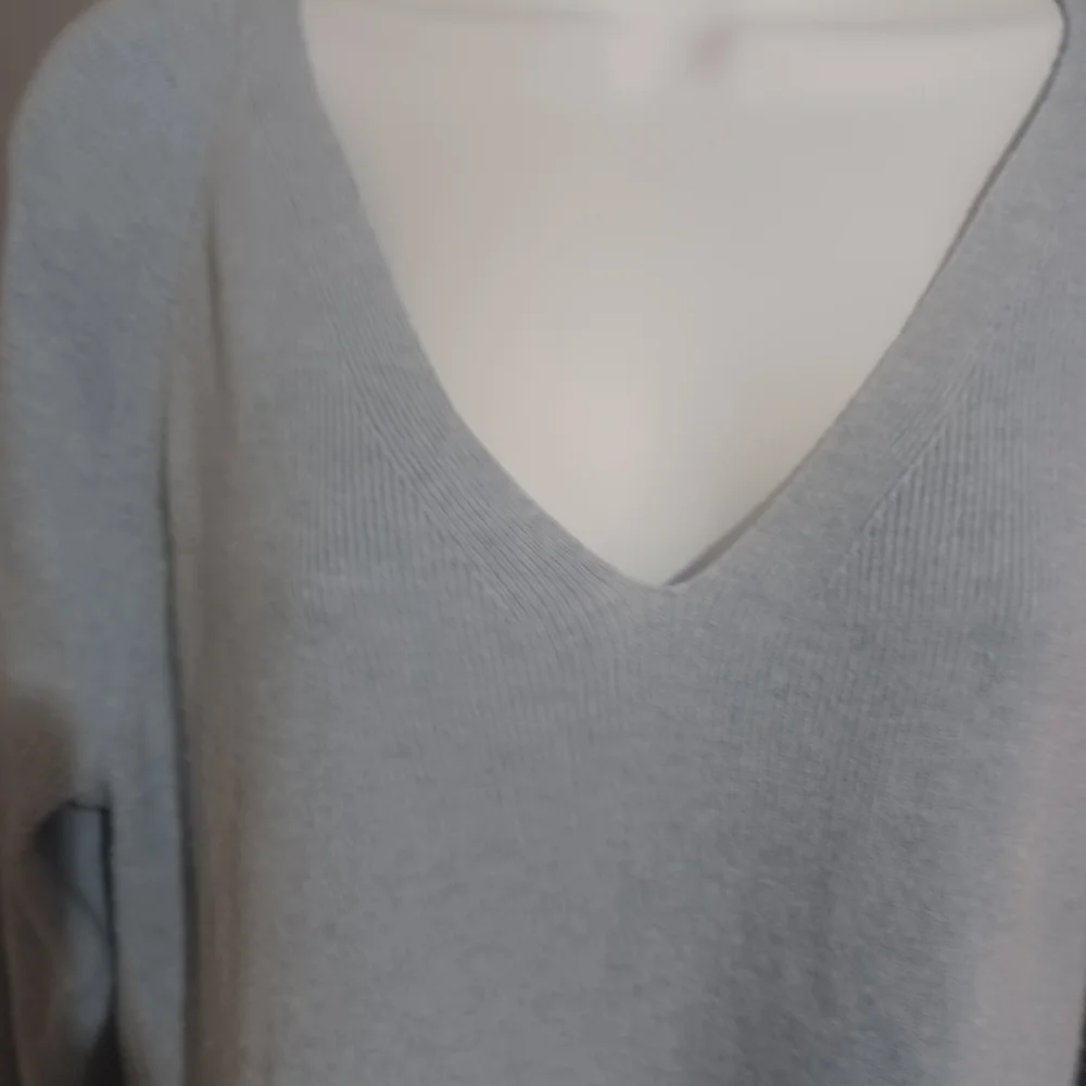 J Crew women sweater blue wool blend‎ sz XL